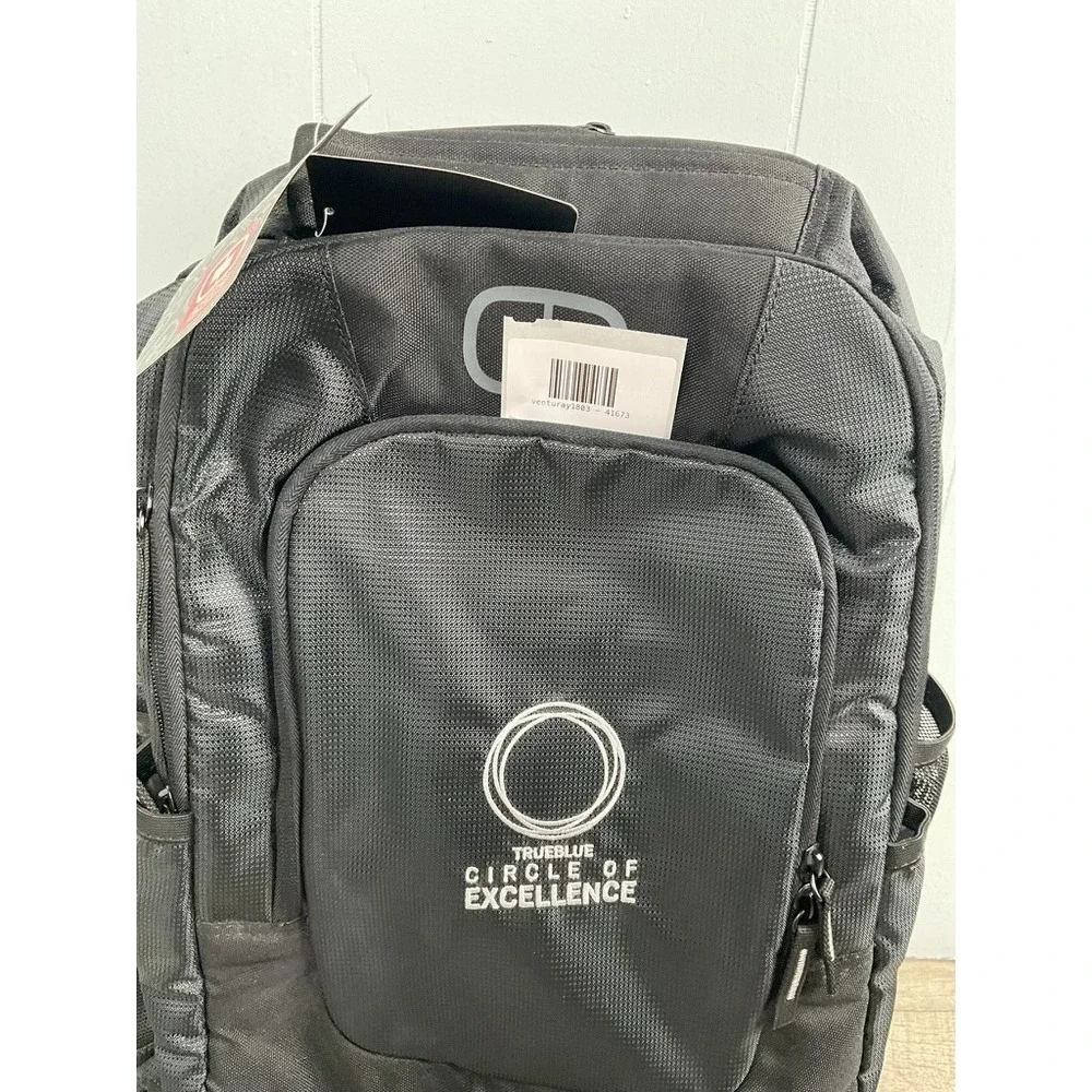 Ogio Logan Padded Backpack Laptop Bag 411092 Black PGA Tour Championship NWT
